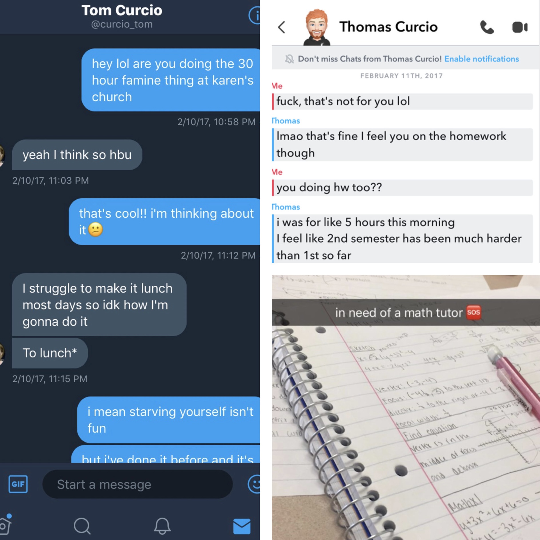 Emma and Tom at the botanical garden