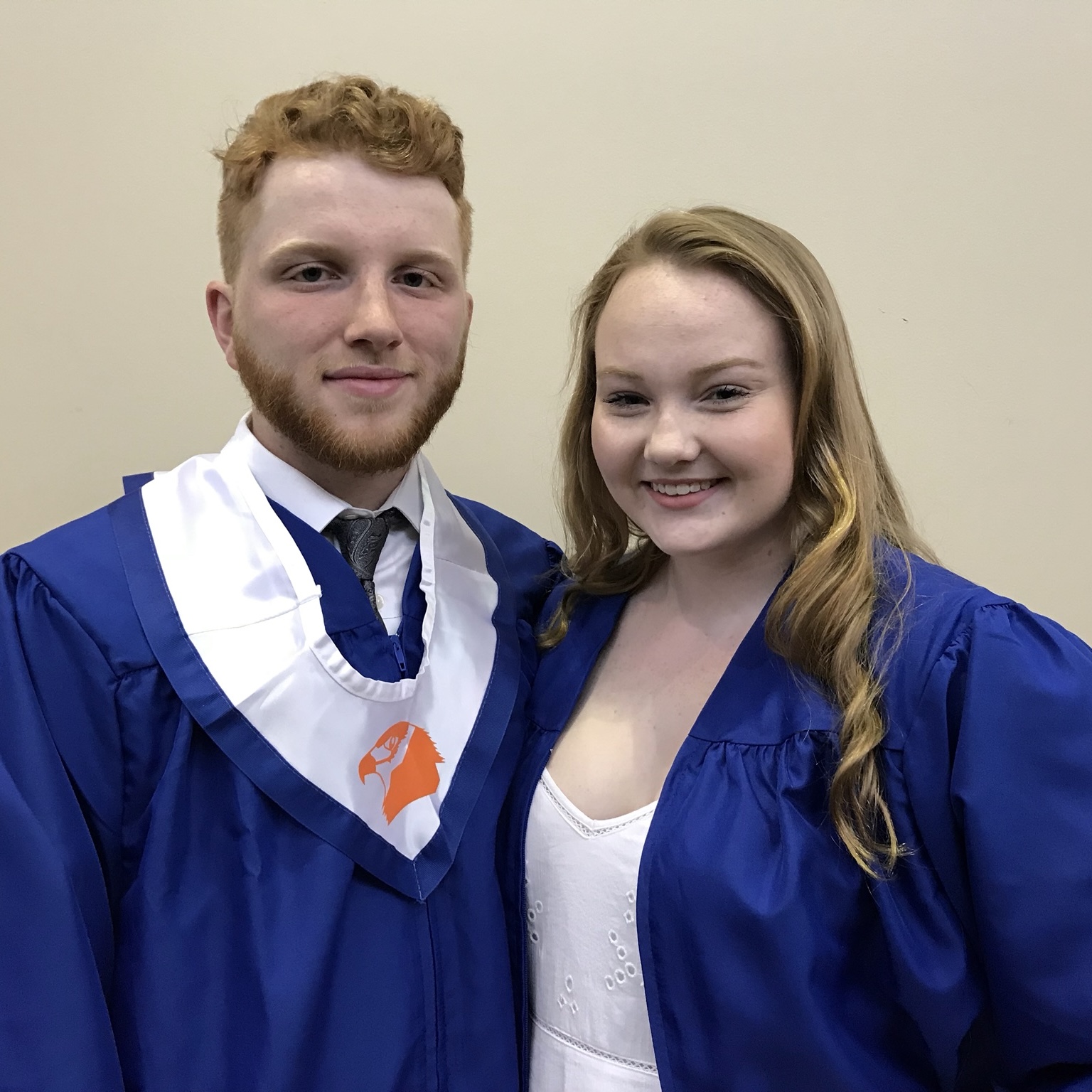 Emma and Tom at the botanical garden