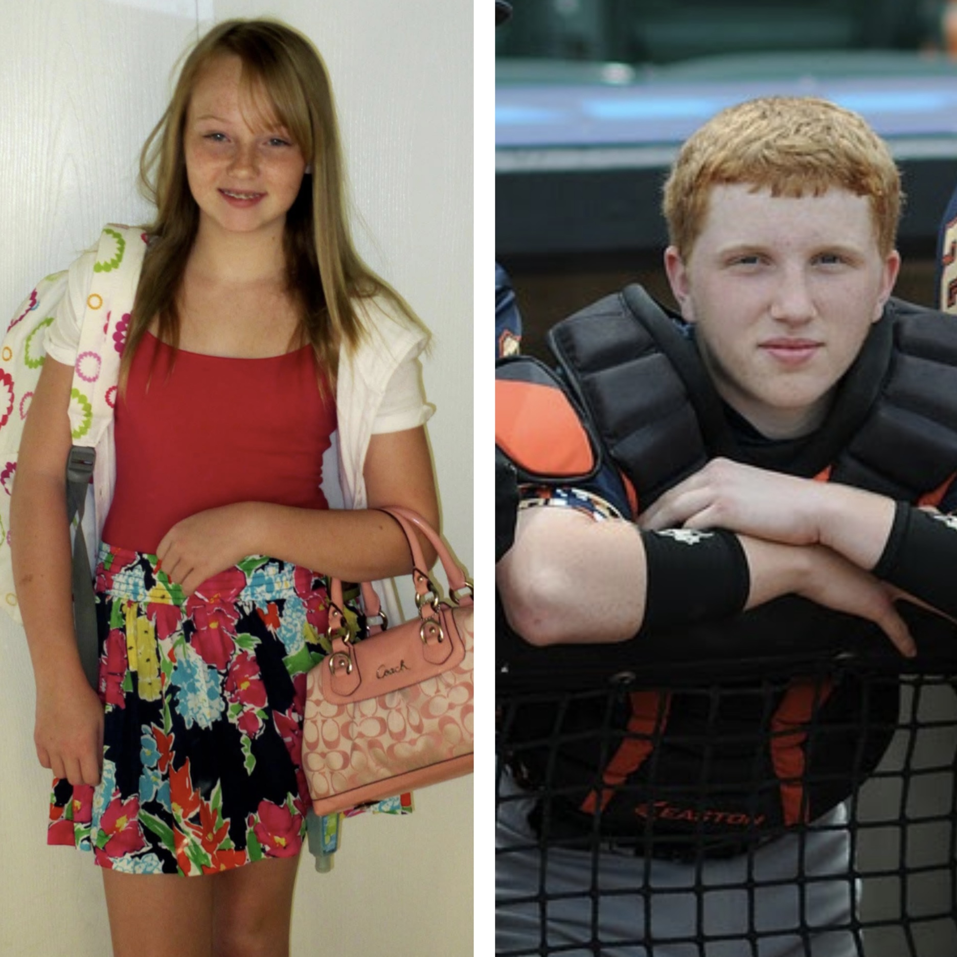 Emma and Tom at the botanical garden